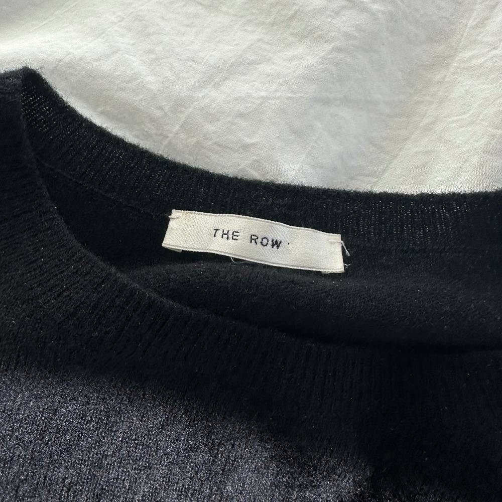 The Row Cashmere & Silk Knit Short Sleeve Top Size S - Picture 4 of 6